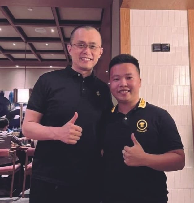 We hope to see one of the Pi Core Team with Binance CZ.
#Pi #CZ #Binance #PiNetwork 
Retweet to tag <a href="/cz_binance/">CZ 🔶 BNB</a>