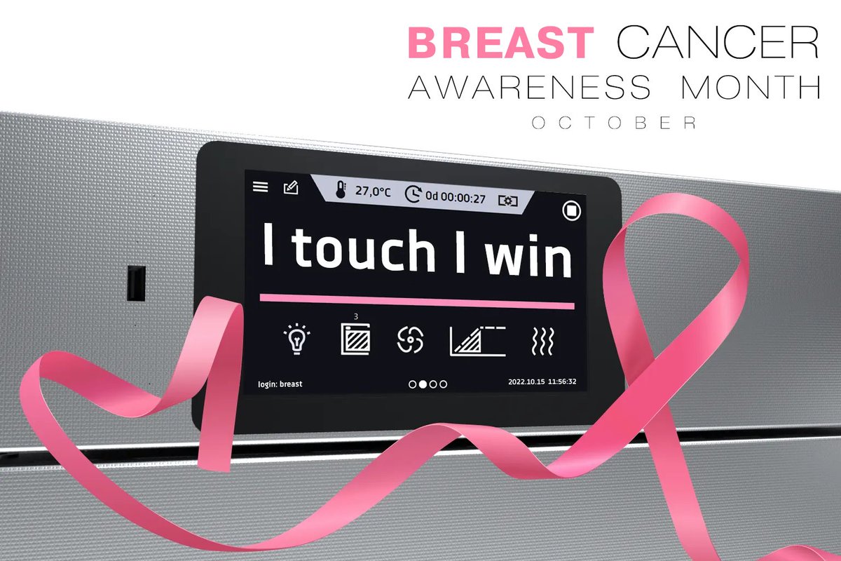 Pol_Eko's tweet photo. I TOUCH=I WIN - European Breast Cancer Day. Pol-Eko joins in 🎗🛑🦀

#polekoaparatura #breastcancerawarenessday #BreastCancerAwareness https://t.co/f22NbbrAdM