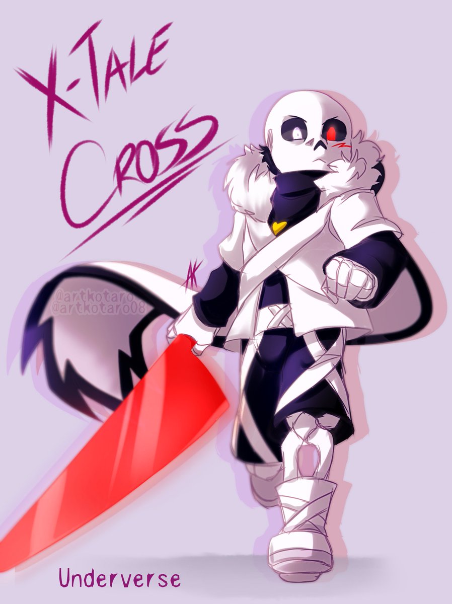 Kotaro on X: Remake// Human Cross Sans #Underverse #crosssans