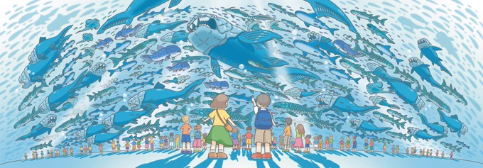 本日 #化石の日 は古生代水族館の入館料が無料になります!みんなで古生物に会いに行こう 