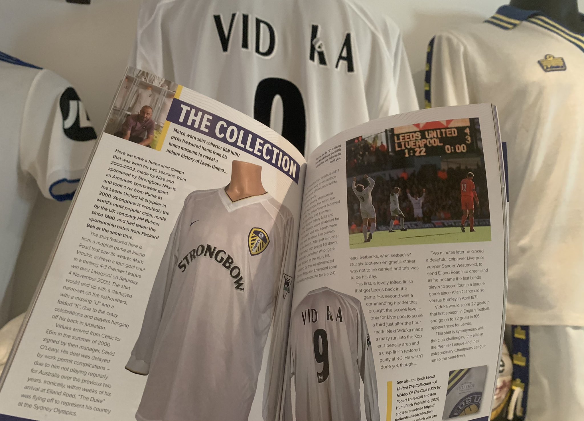 A History of the Club's Kits The Collection Leeds United 
