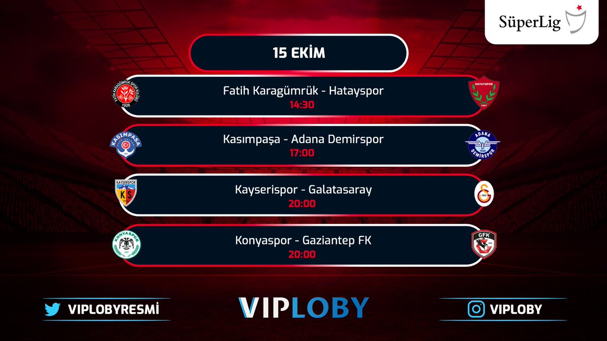⚽️Süper Lig maçları, en yüksek oranlarla Viploby'de.

#FKGvHTY
#KSPvADS
#KNYvGFK
#KYSvGS

🎰Bir birinden özel Viploby Bonuslarından yararlanmak için üye ol !

🎩Türkiye'nin Tek VIP Platformu Viploby

📺#canlimac : bit.ly/viplobytv

🖥️Güncel adres bit.ly/viploby