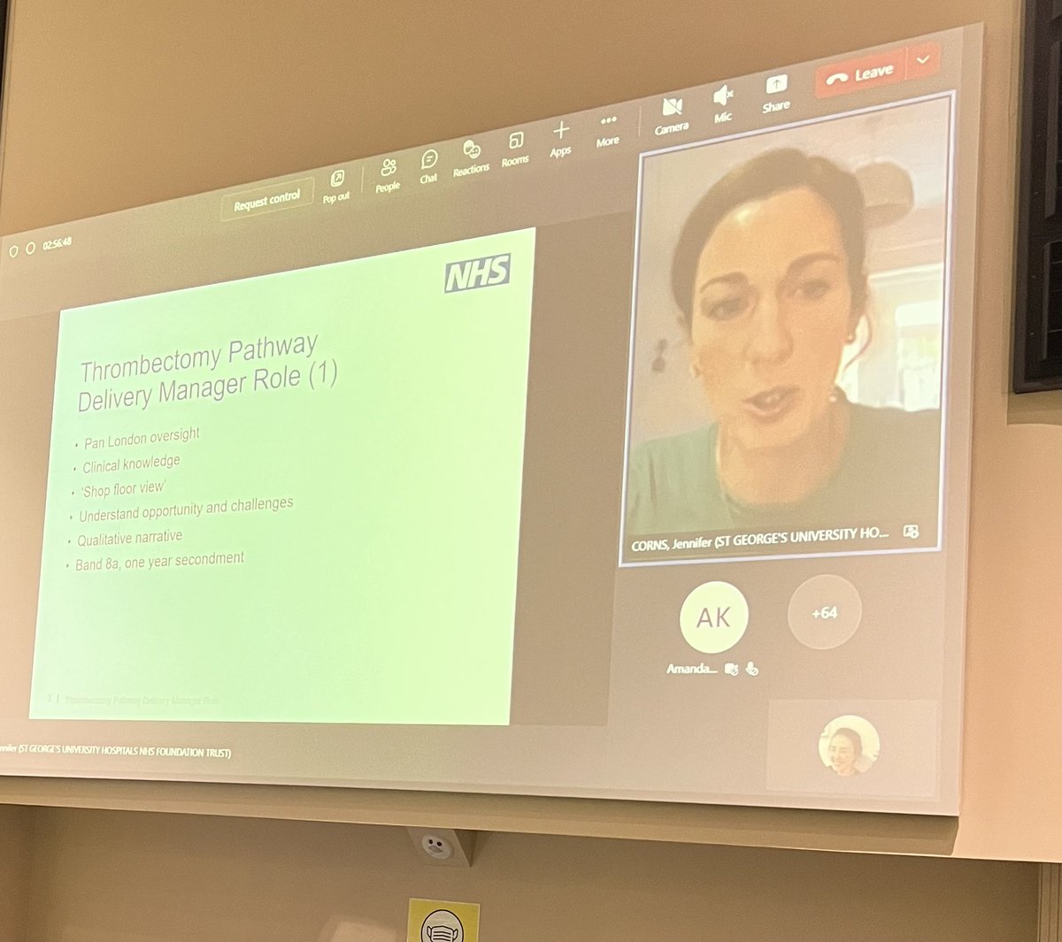 Soma Banerjee (@somabanerjee73) on Twitter photo Jen Corn <a href="/LDN_MT_network/">London Thrombectomy Network</a> presenting on her role as Thrombectomy Delivery Manager for London. Inspirational nursing leadership! <a href="/ImpThrombectomy/">Imperial Thrombectomy Symposium</a> Jen Corn <a href="/LDN_MT_network/">London Thrombectomy Network</a> presenting on her role as Thrombectomy Delivery Manager for London. Inspirational nursing leadership! <a href="/ImpThrombectomy/">Imperial Thrombectomy Symposium</a>