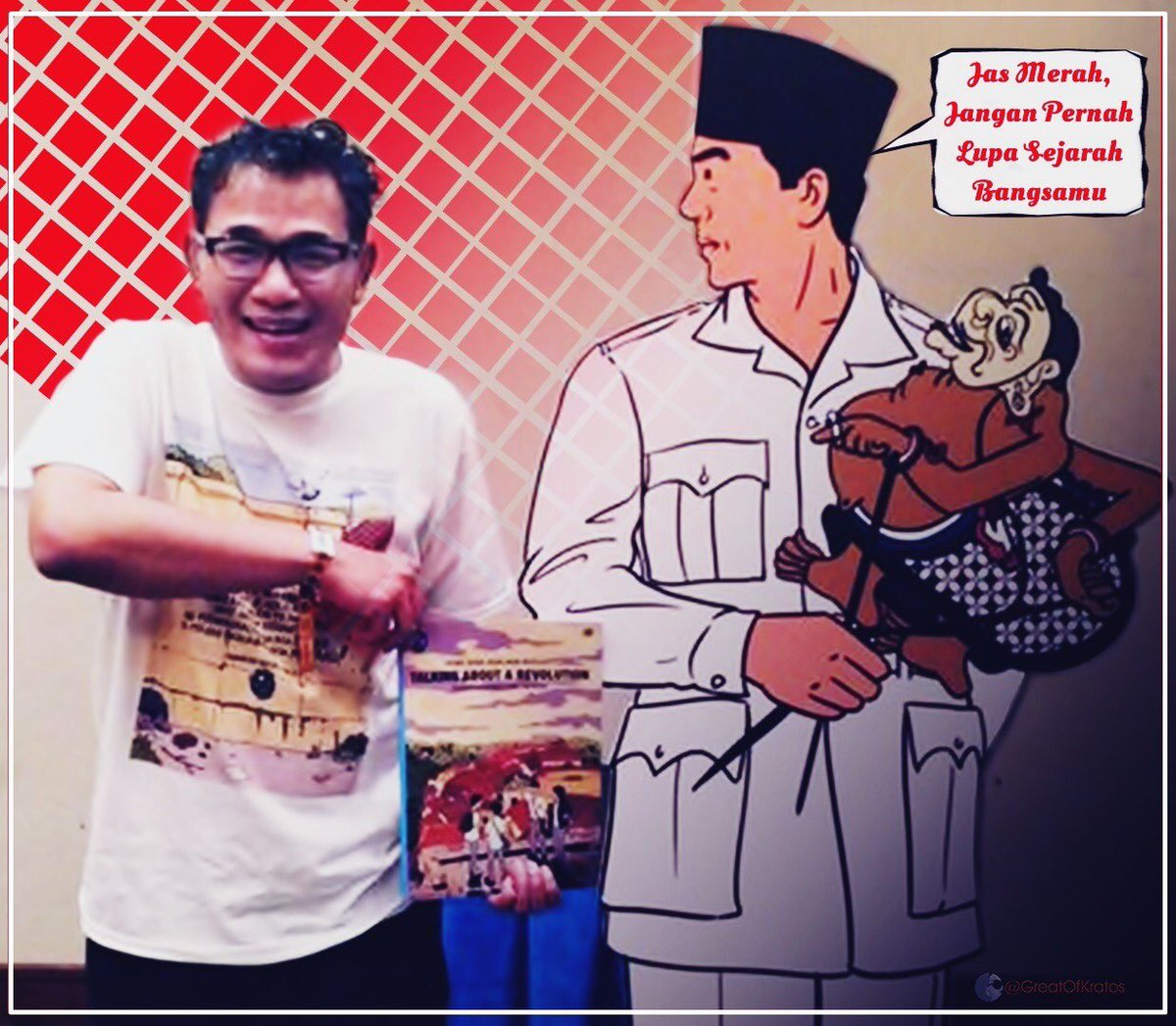 __LOVE_AG4EVER's tweet photo. Kita sepakat pancasila tidak boleh diganti khilafah, bukan karena jumlah orang2 yang mendukungnya, melainkan  ideologi yang muncul dari sejarah yg dibuat demi tujuan tertentu. Bung Karno butuh penerus, yaitu pemimpin  yg setia pada pancasila.

@budimandjatmiko 
@PDI_Perjuangan https://t.co/ttyTLRmBGp