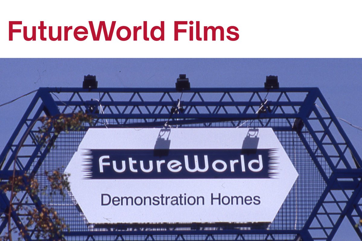 A series of 3 films have been specially commissioned under the Archive-opia programme, featuring interviews between current residents &amp; the original architects of some of the exhibition houses at FutureWorld:
mkarchive.city/radiant-house
mkarchive.city/riba-futurehou…
mkarchive.city/turing-house