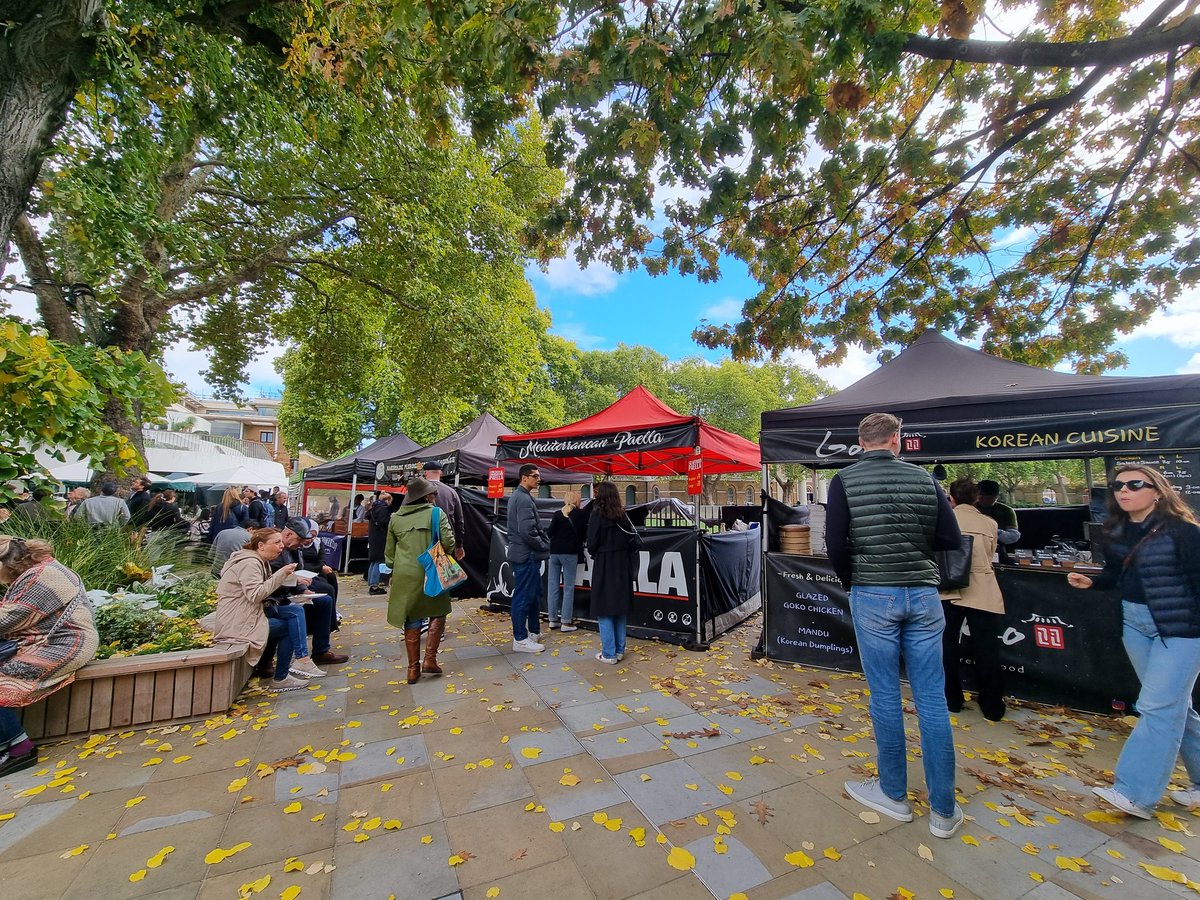 partridgesfoods's tweet photo. Good morning. Join us for a cosy day of delicious foods at our Fine Food Market on @DOYSQ until 4pm today. https://t.co/t9btPzqWnZ