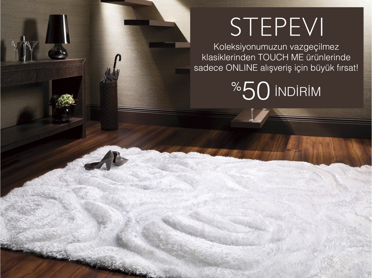 STEPEVI koleksiyonumuzun vazgeçilmez klasiklerinden TOUCH ME ürünlerinde sadece online alışverişe özel %50 indirim! 
stepevi.com’da geçerli büyük fırsatı kaçırmayın!