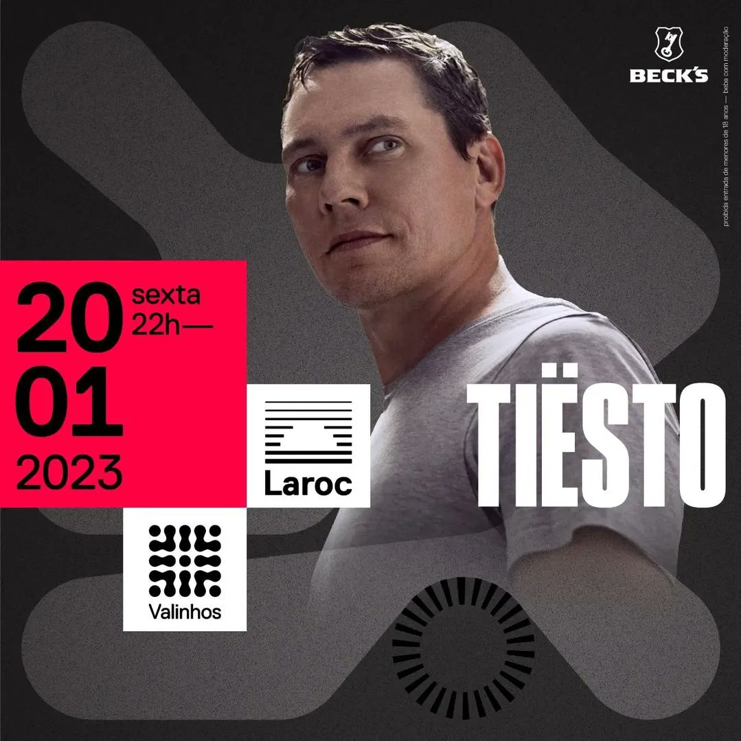 TiestoBrazil's tweet photo. Já compraram o ingresso para ver o mestre @tiesto no @laroc_club? 🇧🇷🙌

Corre para garantir o seu que já deu SOLD OUT na área vip no sábado.

🎫 Compre já: https://t.co/i3NXijwBKl https://t.co/SeBwMOWp0S