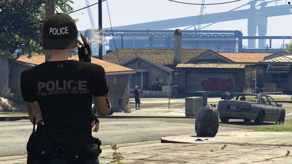 k3lly_Gaming's tweet photo. Los Santos gang prevention can be tough to manage and mitigate.  Always the chance of violence or worse.  Keeping relations is a good thing, as it helps create perspective. #RockstarEditor #GTAV #FiveM #LSPD #GIU #KellyCaliber #GangInterventionUnit https://t.co/lgPmTSETm6