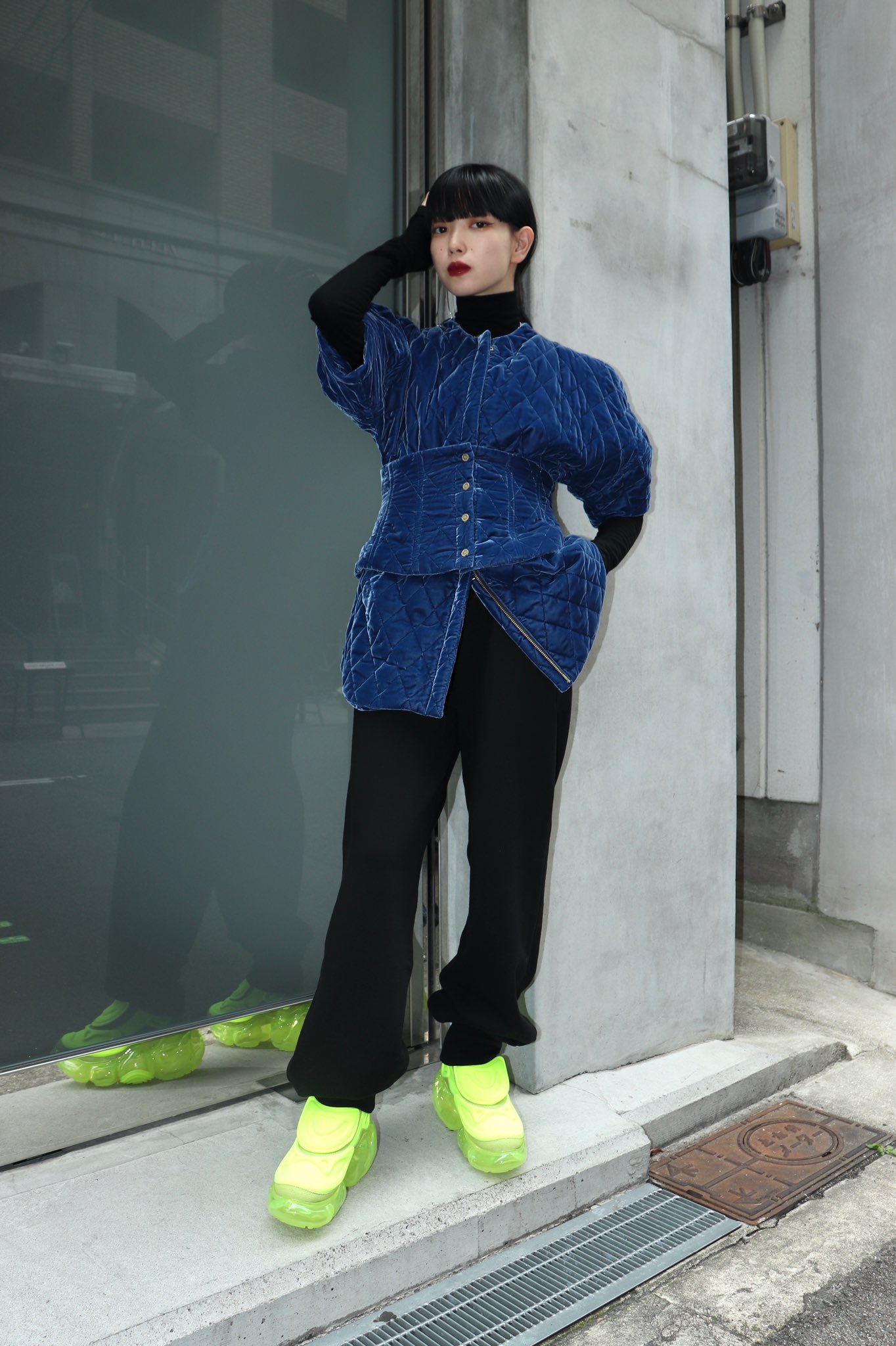 ファッション小物・ストライプストール・ストール・縞模様 MASU