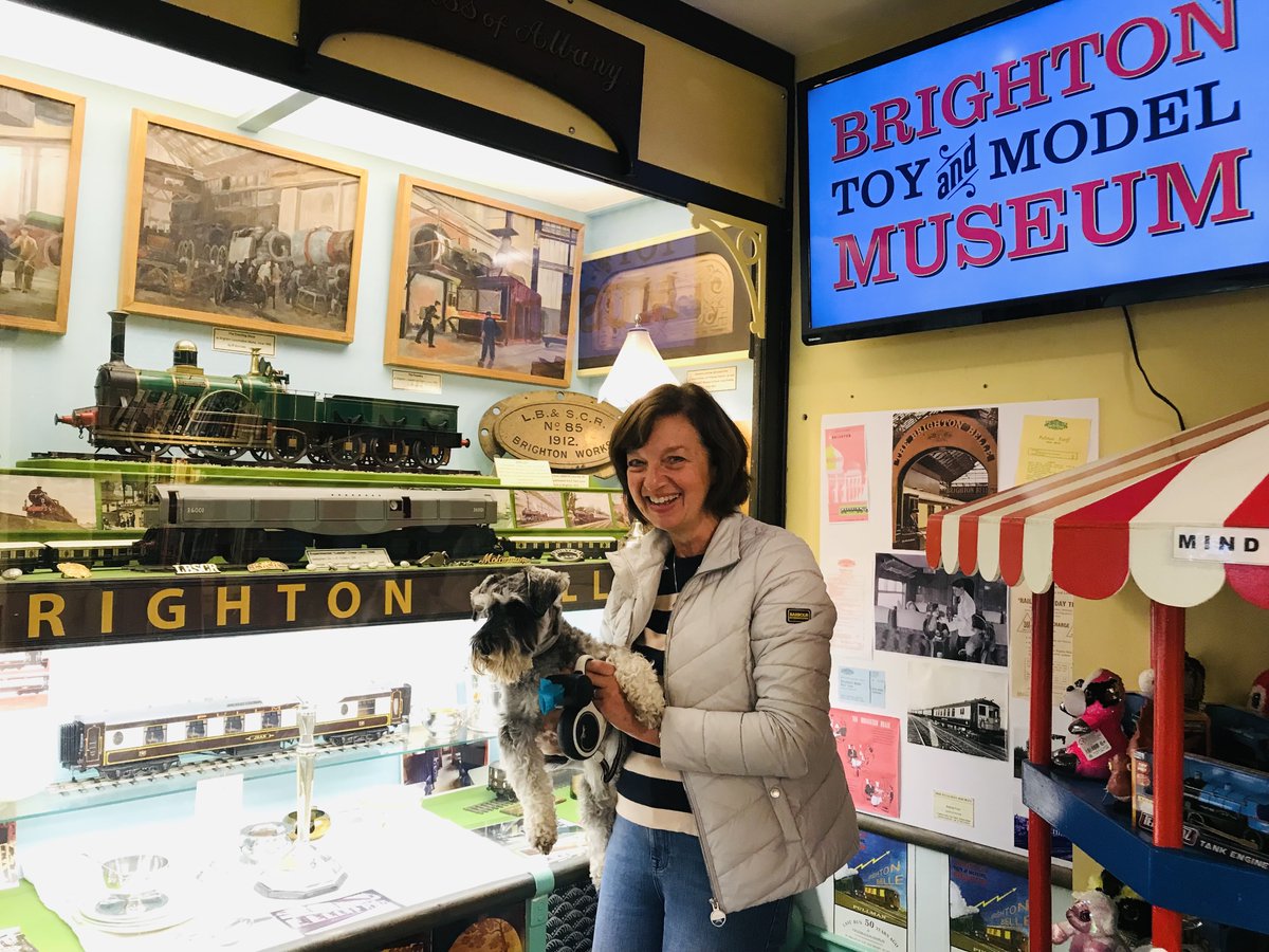 thetoymuseum's tweet photo. There was more than one Brighton Belle in the Toy Museum shop this morning!
Meet Belle, the miniature schnauzer!
We love well behaved dogs who come to the toy museum shop. What a cutie!
#DogsInMuseums #MuseumDogs #Pets #Dog https://t.co/swZEgoJ1J1