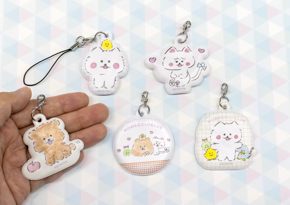 10月もほわころくらぶのカプセルトイが発売されます◎
第3弾は『ぷっくりPVCチャーム』です◒
すでに店頭に並び出しているみたいです💭
どこのお店に並んでるかは僕にも分からないのですが、見かけたら回してみてくださいね💭
https://t.co/2CaaWOegp6