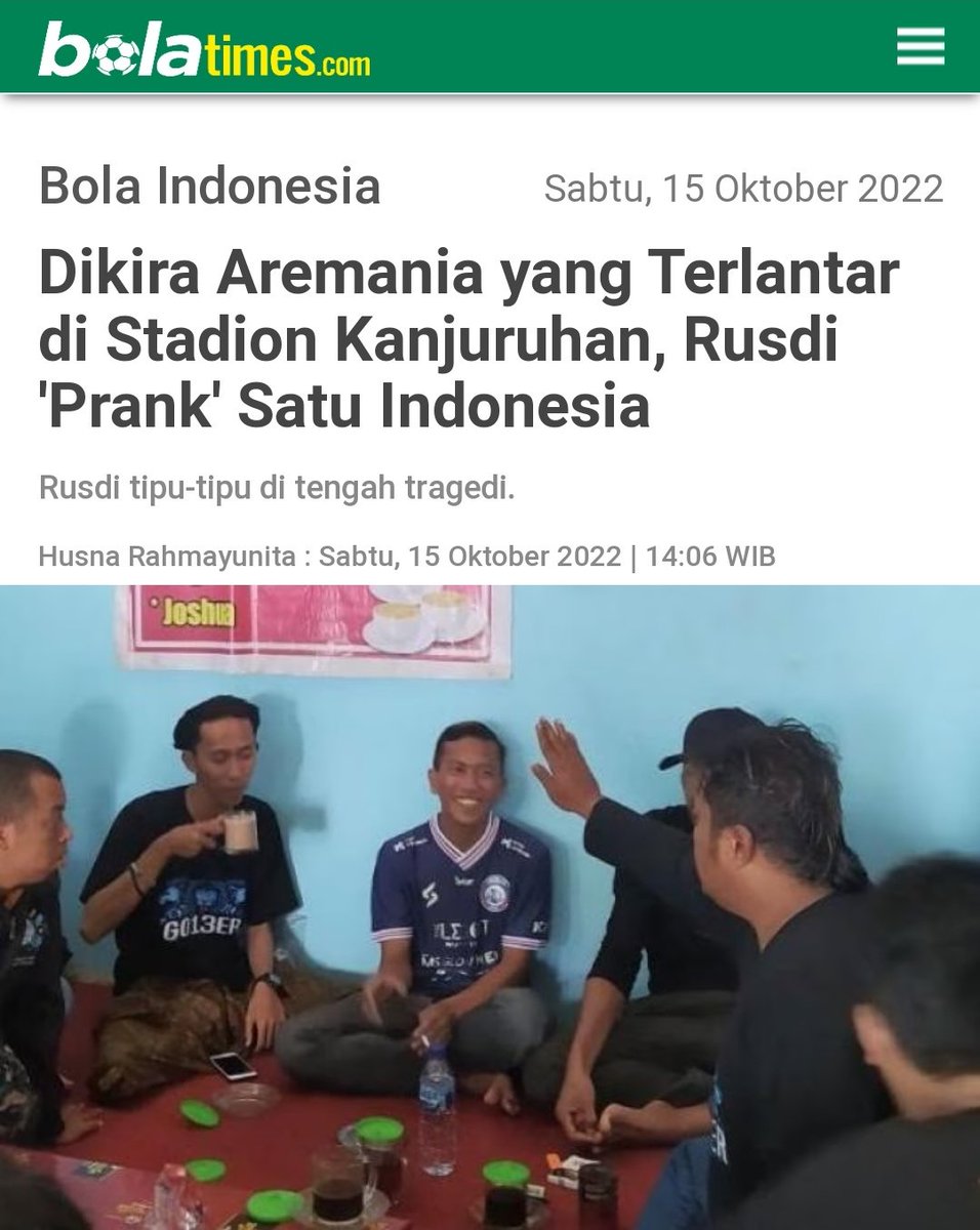 garagarabola_'s tweet photo. Gak ngerti lagi...

Asli, gak lucu bercandaan lo, Rusdi! 🤬🤬 https://t.co/92jIJhyfci