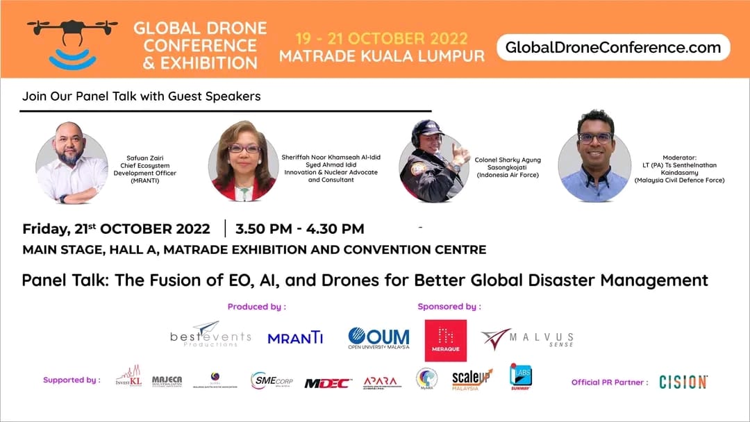 Binpotdirga's tweet photo. Malam Aerolovers!

Jangan lewatkan Global Drone Conference &amp; Exhibition 19-21 Oct 2022 MATRADE Kuala Lumpur yang mana menghadirkan Kolonel Pnb R. Agung Sasongkojati (Sharky). 

 Info selengkapnya klik https://t.co/fnIkKJjVkx!

#GlobalDroneConference
#KualaLumpur #Sharky https://t.co/1xinGcwgiJ