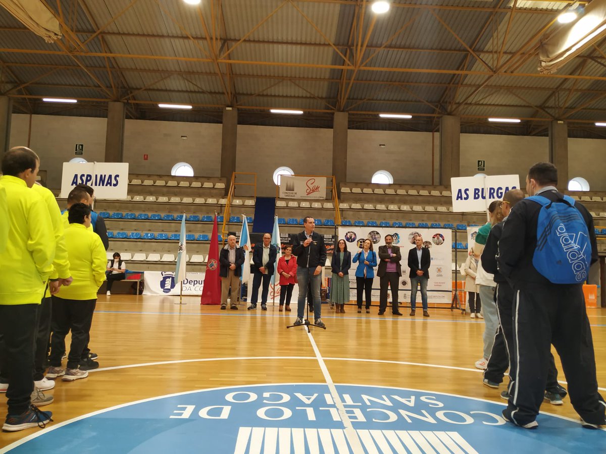 fgonabe's tweet photo. Acompañamos a @SOGalicia en los 2️⃣4️⃣ Juegos Autonómicos de Natación que se celebran en Santiago de Compostela 🏊‍♀️🏊‍♂️

¡No faltan ganas, ilusión y esfuerzo!

Magnífico proyecto que une #deporte y #discapacidad 👏👏👏 https://t.co/VUR2R0gE6W