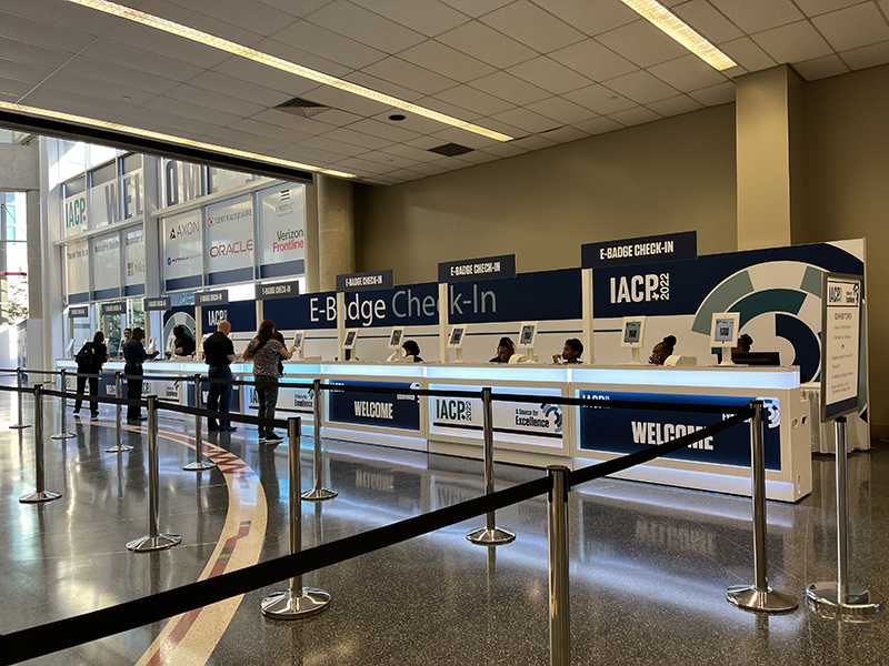 TheIACP's tweet photo. #IACP2022 reporting for duty in Dallas! Have you made it to retrieve your credentials yet? Registration is open now until 5:30 PM in Lobby D. https://t.co/mPTbttnkyj
