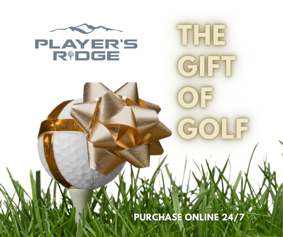 Start your Holiday Gift Giving with a gift card from Player's Ridge.
Buy Online - playersridge.golf/giftcards
-
-
#playersridgegolf #gifts #giftgiving #ncgolf #hickorync