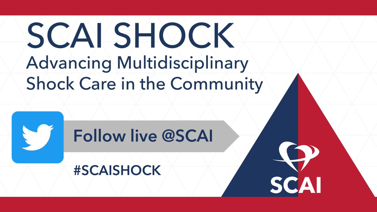 Today is the final day of #SCAISHOCK 2022! Follow along as we share the latest #CardiogenicShock updates from our expert presenters in real time.