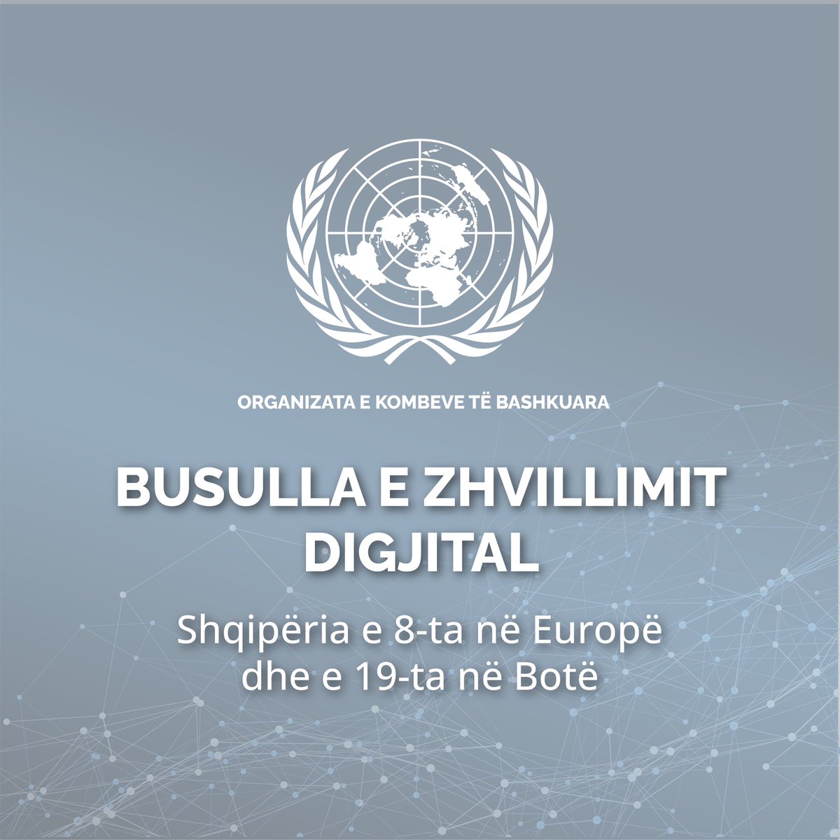e_albania_'s tweet photo. 🇦🇱Shqipëria është mes 8 vendeve me zhvillimin digjital më të përparuar në Europë dhe e 19-ta mes 191 vendeve të botës🌐
Vlerësimi vjen nga raporti #DigitalDevelopmentCompass i Kombeve të Bashkuara🇺🇳
Shërbime digjitale efikase
🇦🇱Shqipëria edhe një hap tjetër përpara👏
#eAlbania https://t.co/gf2cpDqHNy