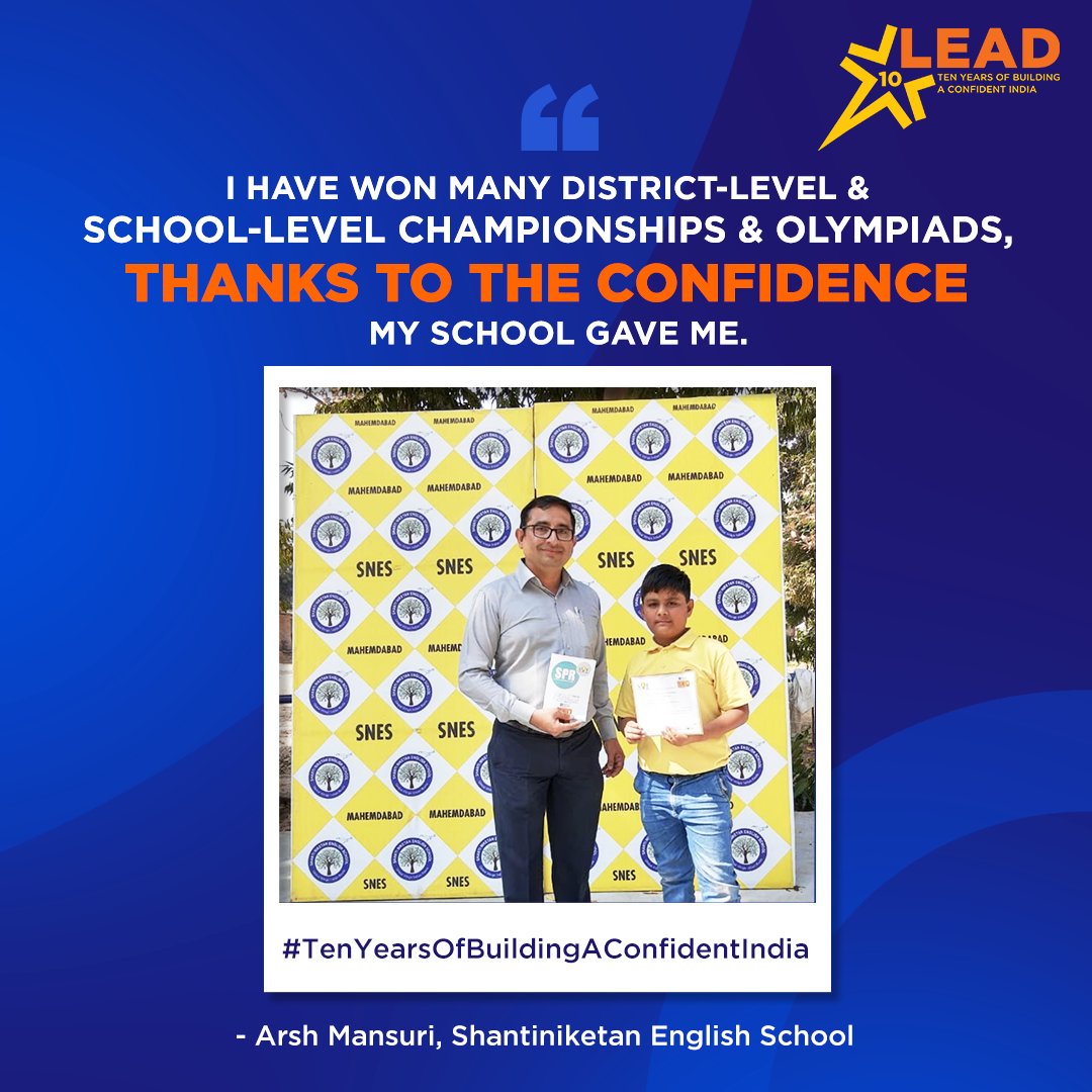 leadgroupindia's tweet photo. #TenYearsOfBuildingAConfidentIndia #LEADers #LEADership #LEADWithConfidence #LEADer #edtech #education #edutech2022 #edtechindia #ConfidentIndia #confidence #schooledtech #LEADStories https://t.co/uj3B7rjfUY