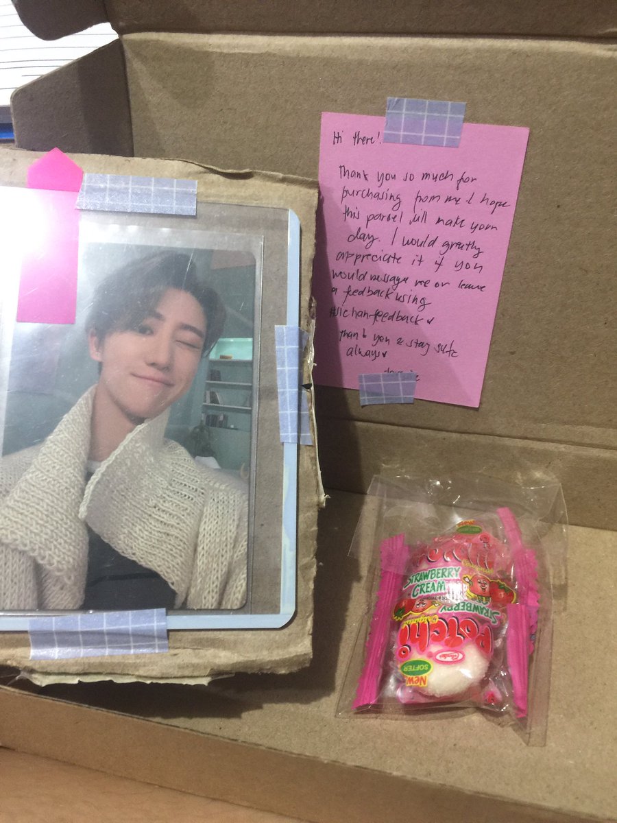 kyeomwie's tweet photo. DUMATING NA SI POGIIII HEHEHEHHEHEEHE THANKYOU SO MUCH ATE @siehannie T__T grabe kung saan saan nakapunta si hao 😭 #siehanfeedback https://t.co/w0YVLQGc2M