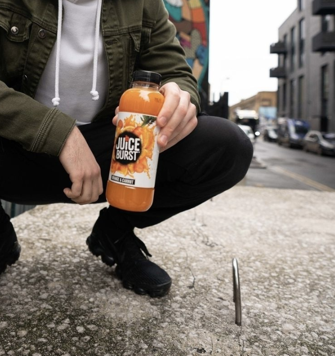 A fruit and veg mash up we are here for 🙌 #JUICEBURST