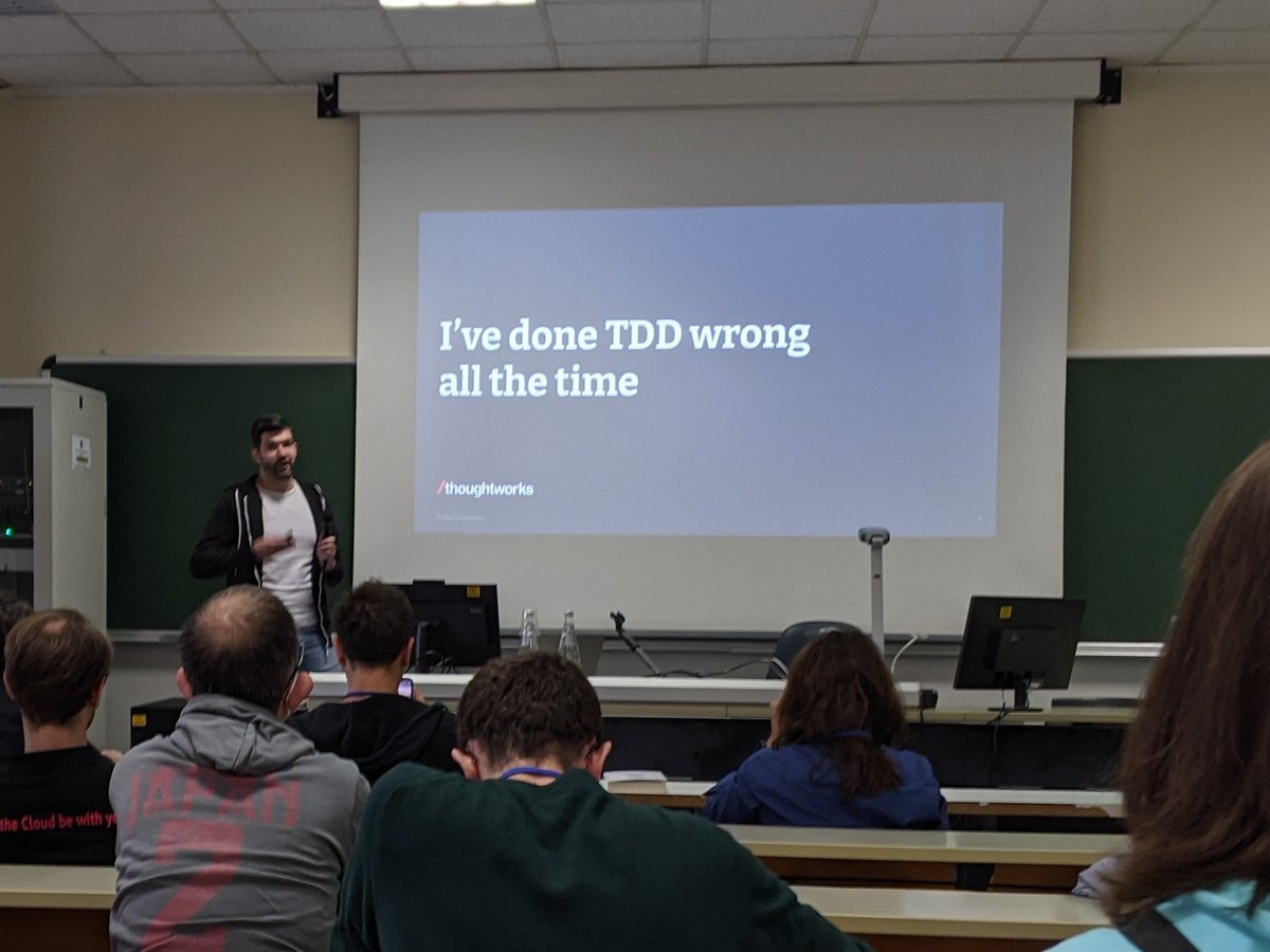On stage at the Italian agile days <a href="/gix_lg/">Luca Giuberti</a> <a href="/thoughtworks/">Thoughtworks</a>  #thoughtworksitaly #iad22