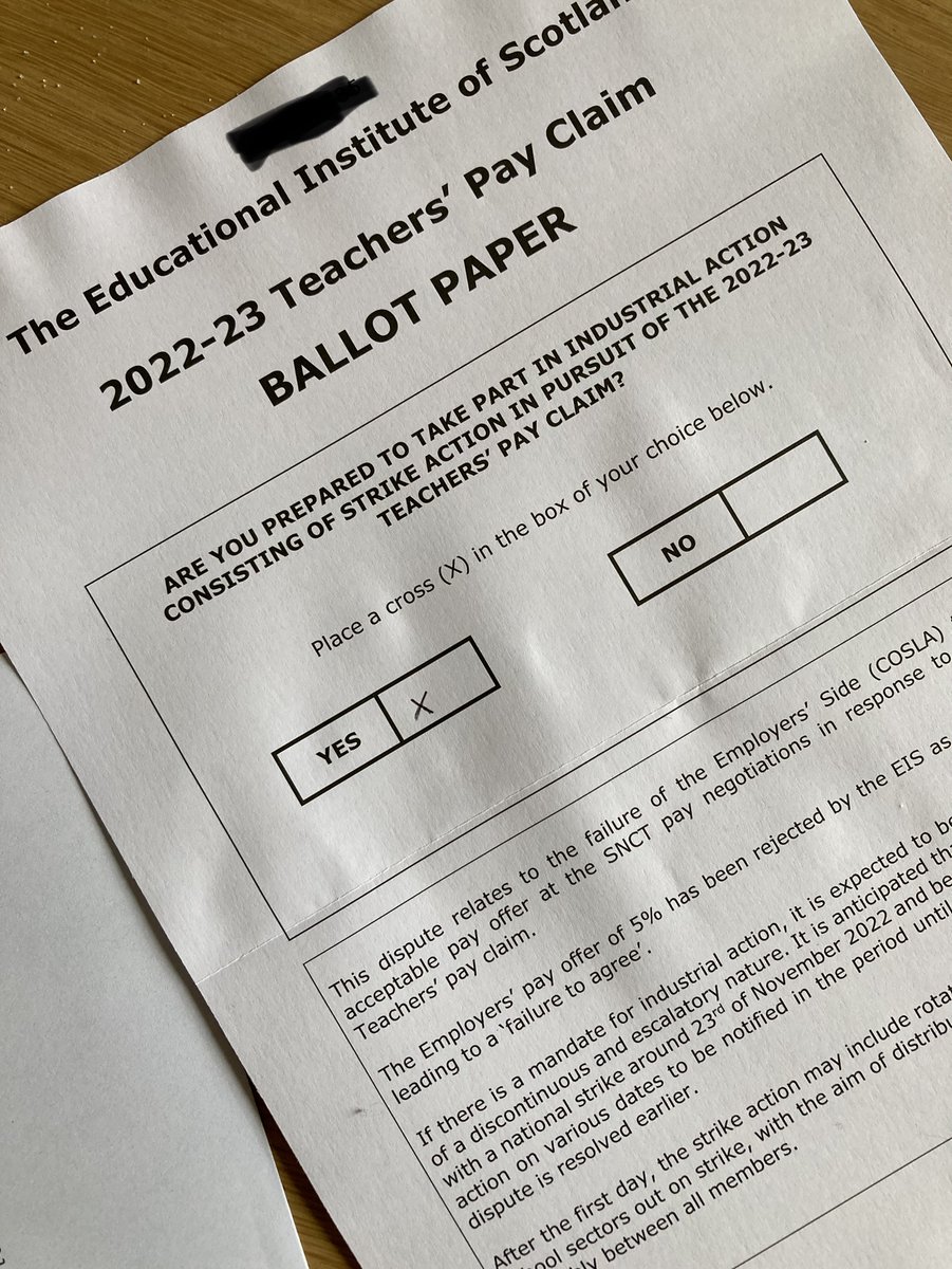 DrMMarten's tweet photo. My @EISUnion ballot arrived half an hour ago, and Iβm off to a letterbox to post it now.
#PayAttentionVoted #PayAttention #organise #VoteEarlyVoteYES #VoteYesVoteEarly #VoteYes https://t.co/5YYgNDDCLi
