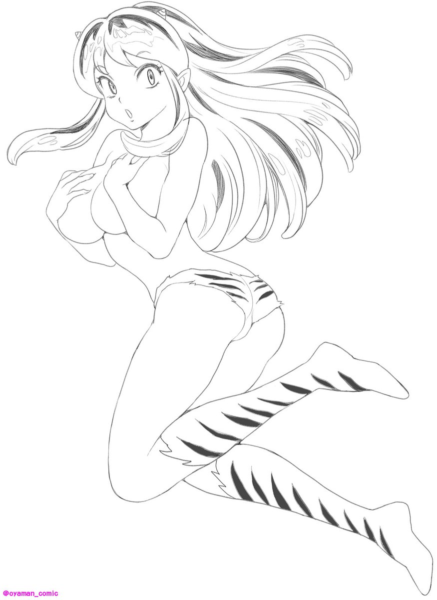 ラムちゃん描きました!
るーみっくわーるどなキャラ絵まとめ
https://t.co/5Elo7XubT5 
#うる星やつら 