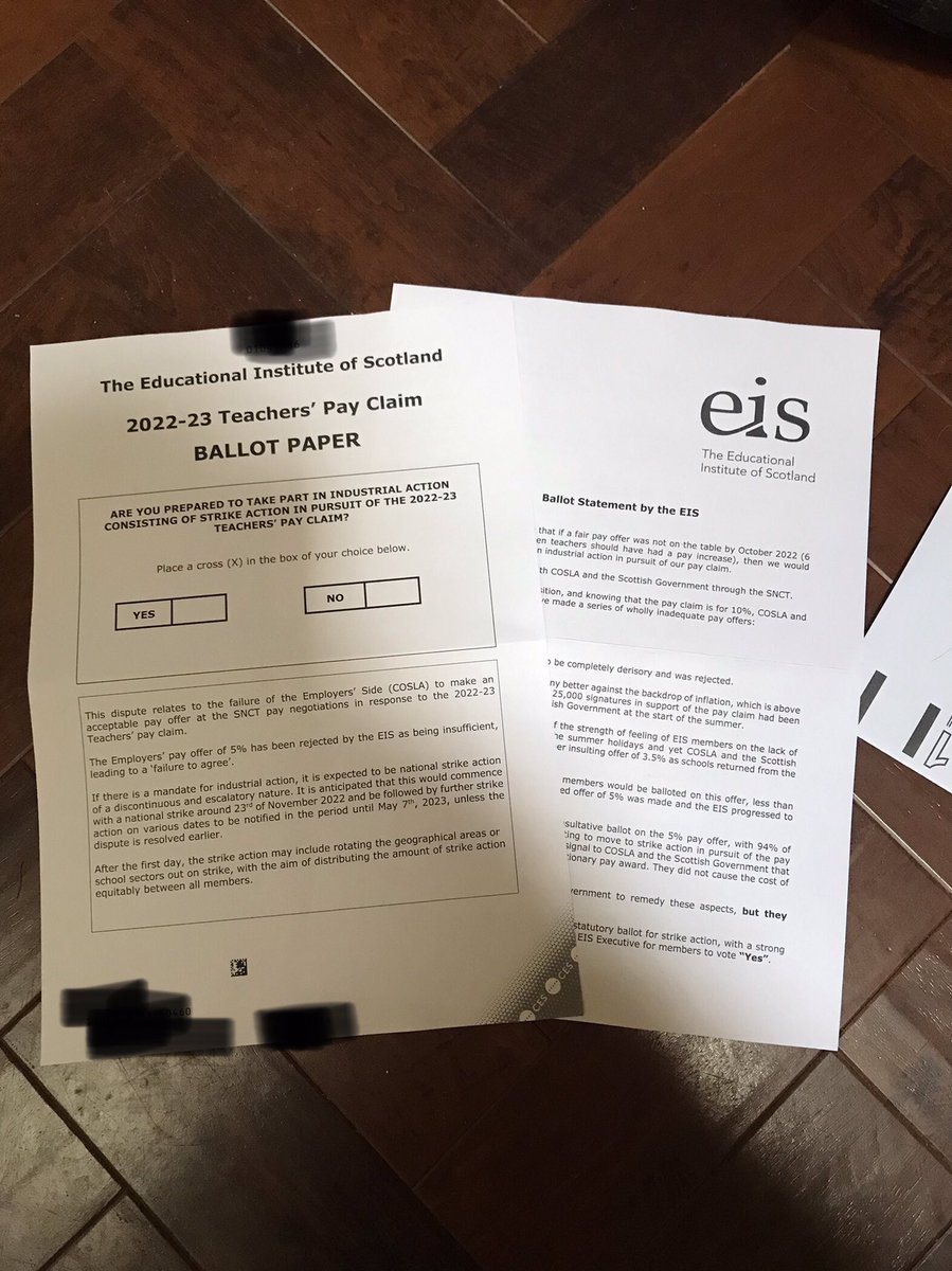 axmthompson's tweet photo. My @EISUnion vote has landed and will be on its way this afternoon! #payattentionvoted #voteearlyvoteyes #voteyesvoteearly #voteyes #organise https://t.co/usEzW6ode3