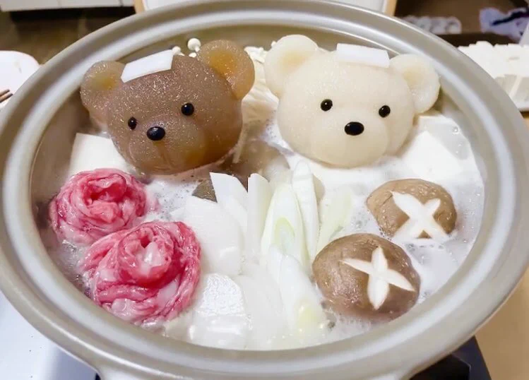 くまちゃん鍋が可愛い♡渋谷にある一人鍋専門店。