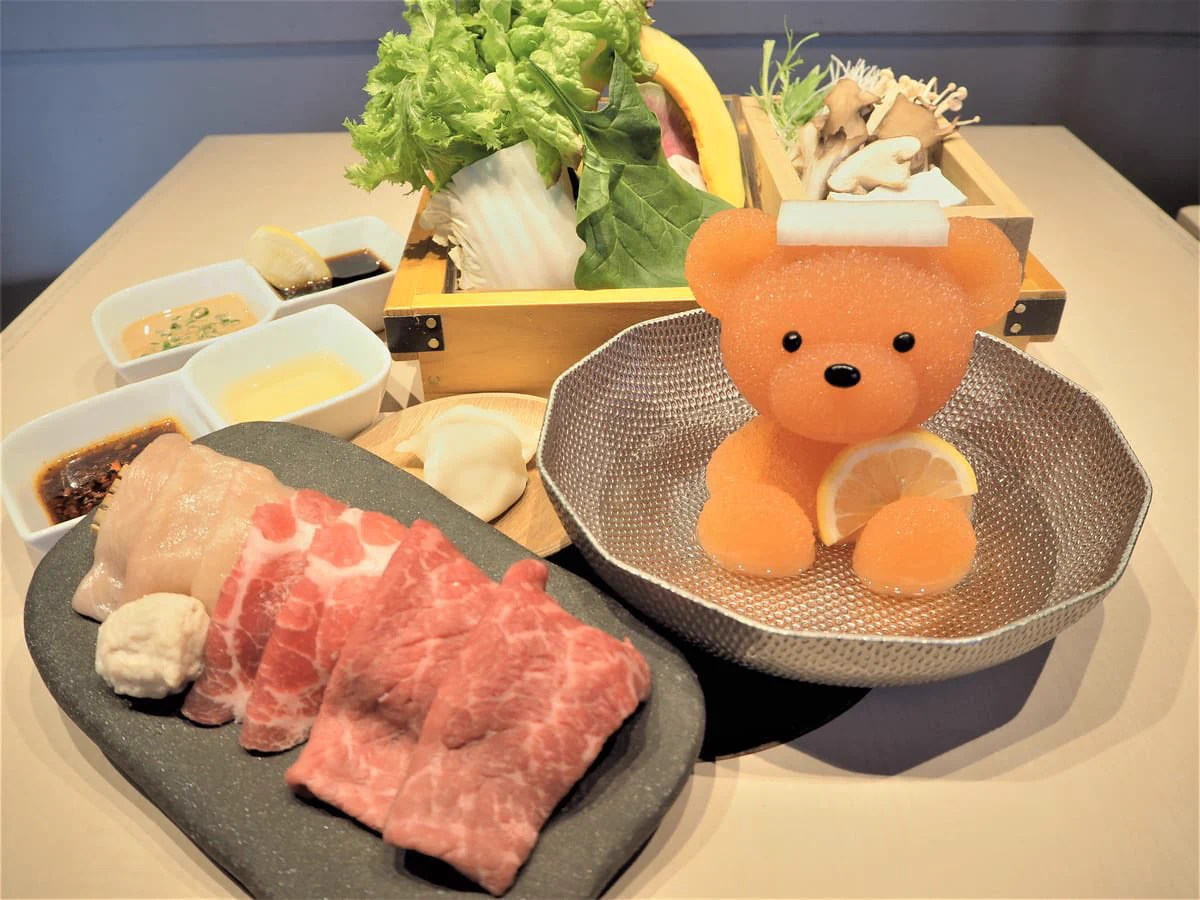 くまちゃん鍋が可愛い♡渋谷にある一人鍋専門店。