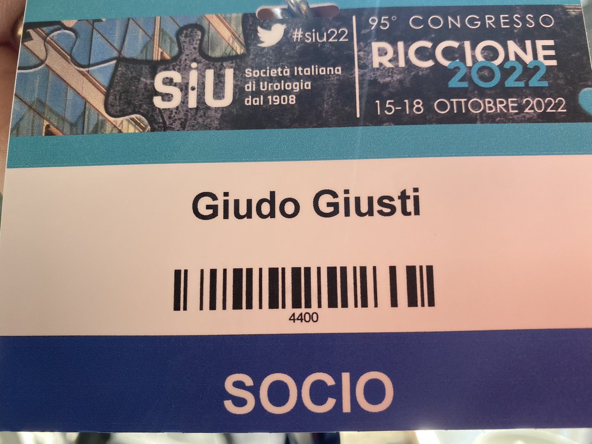 Cmon guys…. You misspelled my name also @SIU_Italia Italian Congress of Urology! 😳#siu22 😂