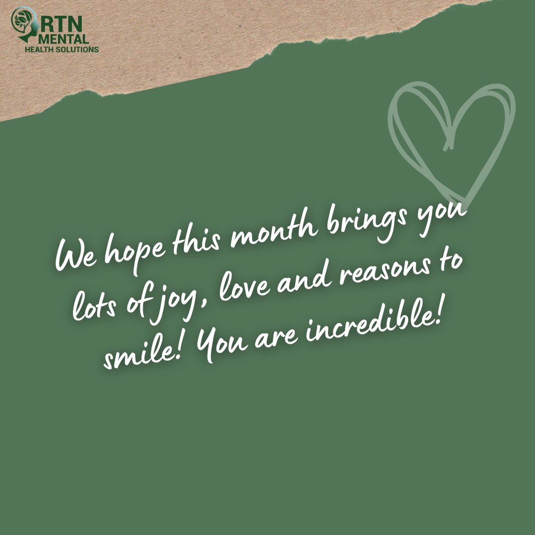 rtndiagnostics's tweet photo. We hope this month brings you lots of joy, love and reasons to smile! You are incredible!💚
#October #You #Incredible #mentalhealth #mentalhealthsupport #mentalhealthmatters #mentalhealthawareness #mentalheathtips #neurodiversity https://t.co/TYrILUl6W1
