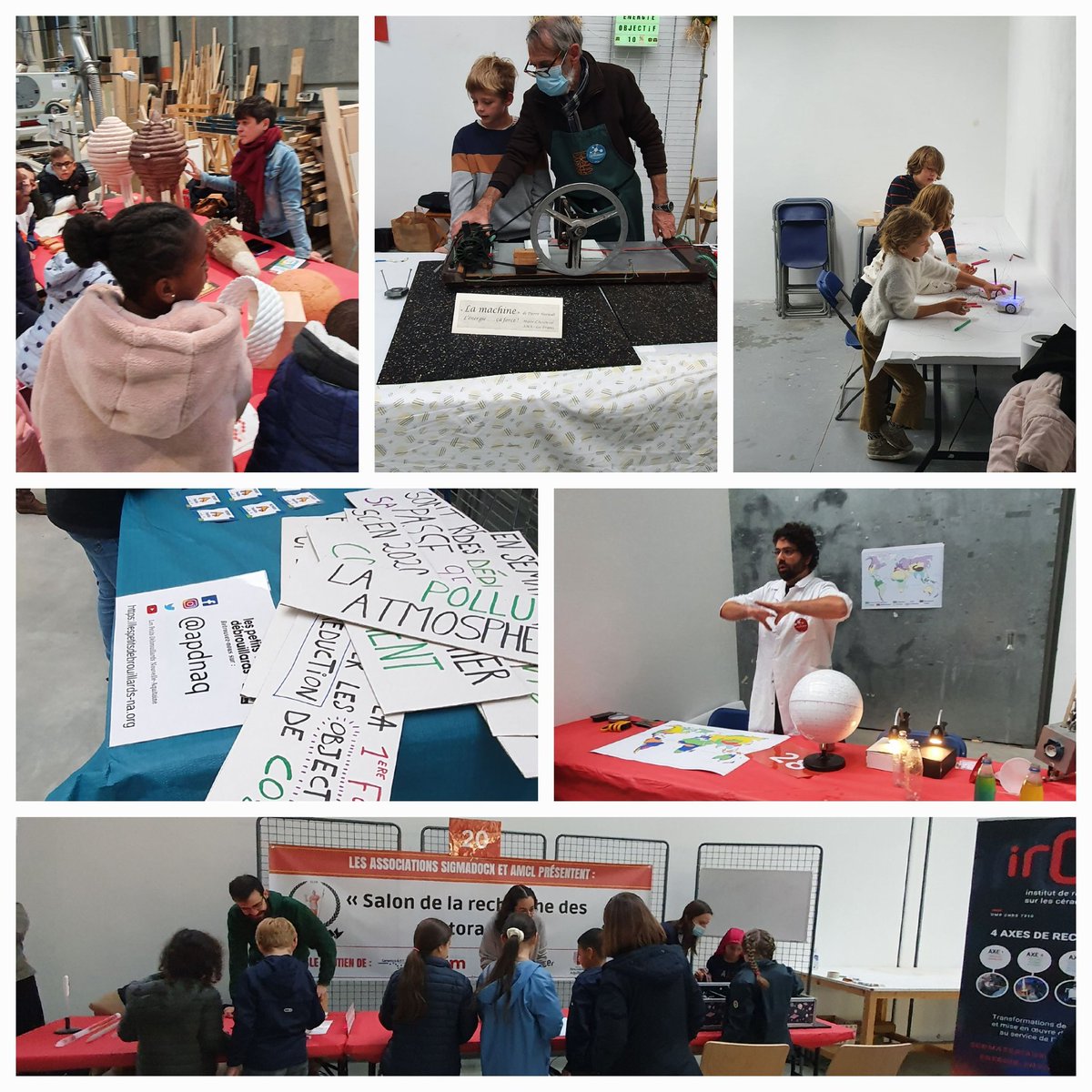 MarieDoneda's tweet photo. Merci à l @ensalimoges pour son accueil du village des sciences à Limoges. Et bravo aux equipes de @recreasciences ! Un réel succès auprès des scolaires et du grand public!@FeteScience @LimMetropole @VilleLimoges87 @aclimoges @NvelleAquitaine #nacsti @hautevienne_dep @unilim https://t.co/YaH9EoqmsA