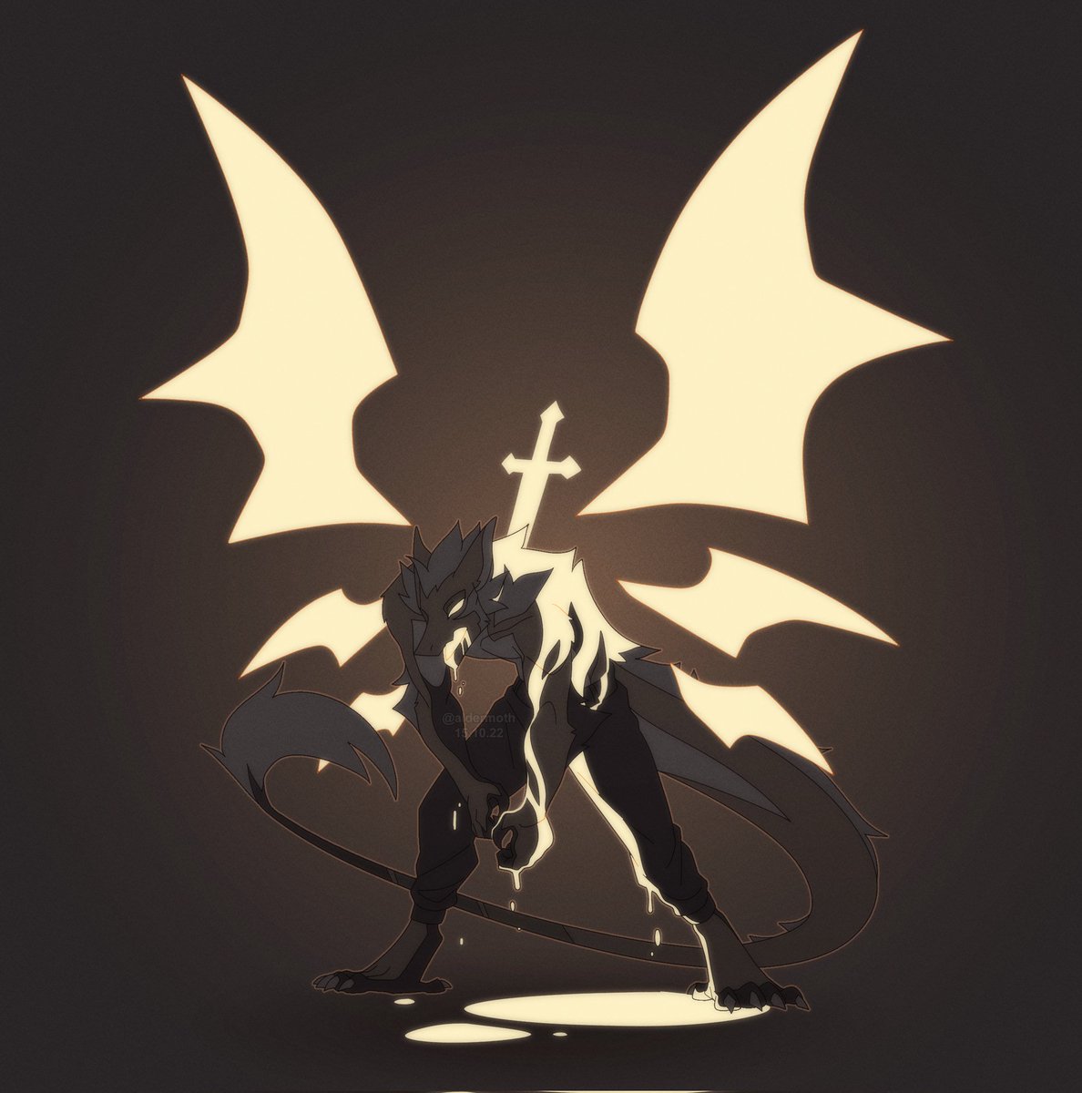 aldermoth's tweet image. Eden x Bleed (they/them)