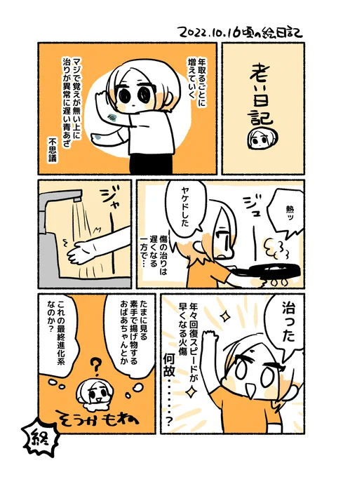 絵日記8(老い) 