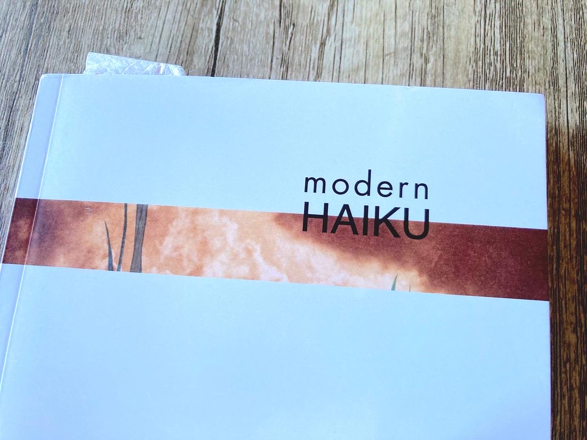Thrilled to have this haiku in the latest issue of Modern Haiku (53.3) ~ #haiku #modernhaiku