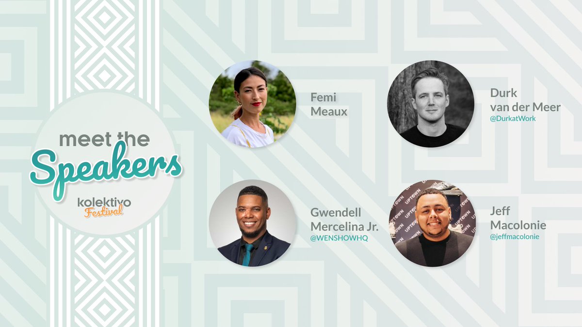 Kolektivo's tweet photo. We're not done yet. We've got yet another speakers announcement! Here is the seventh batch of speakers that will be presenting at the Kolektivo Festival on October 22nd. 

Here is the seventh round of speakers presenting at the Kolektivo Festival ⬇️ https://t.co/yMzH0Z06vh