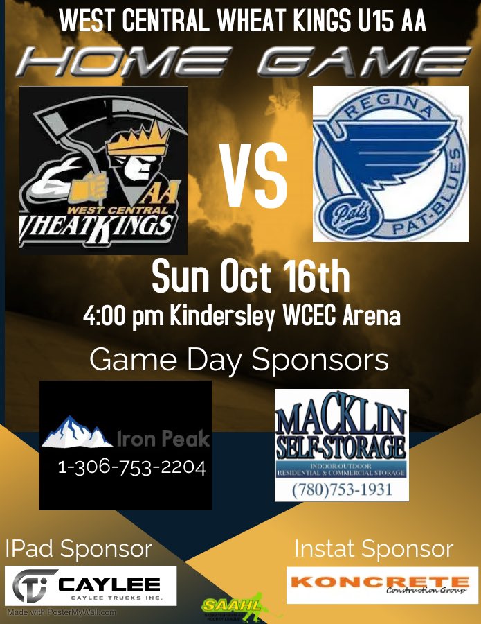 West Central Wheat Kings Bantam AA tweet media