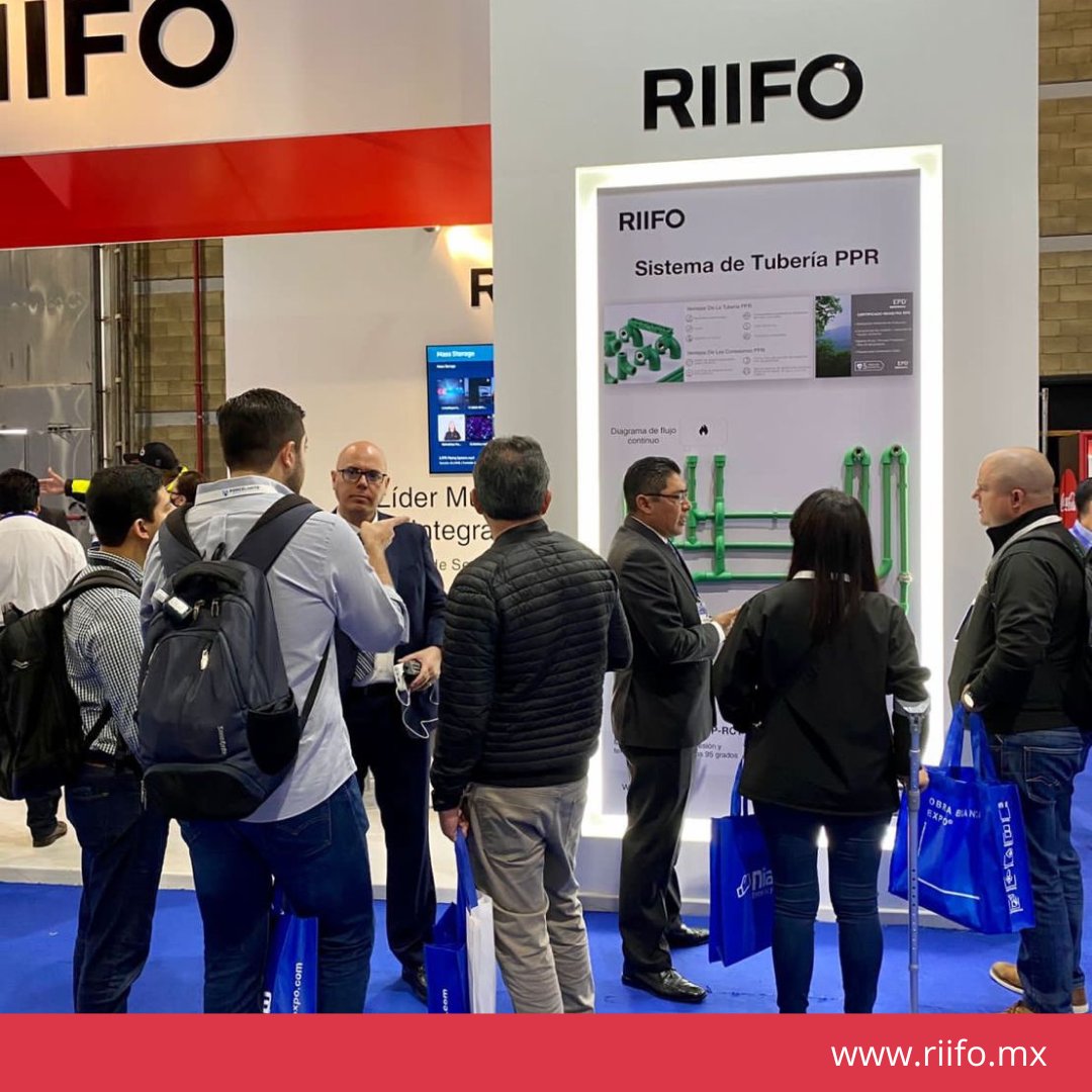 riifo_mx's tweet photo. Expo Obra Blanca 2022 un gran evento para reforzar crecimiento con constructores, desarrolladores, arquitectos y distribuidores.👍 https://t.co/jz9Zmu7ZI9