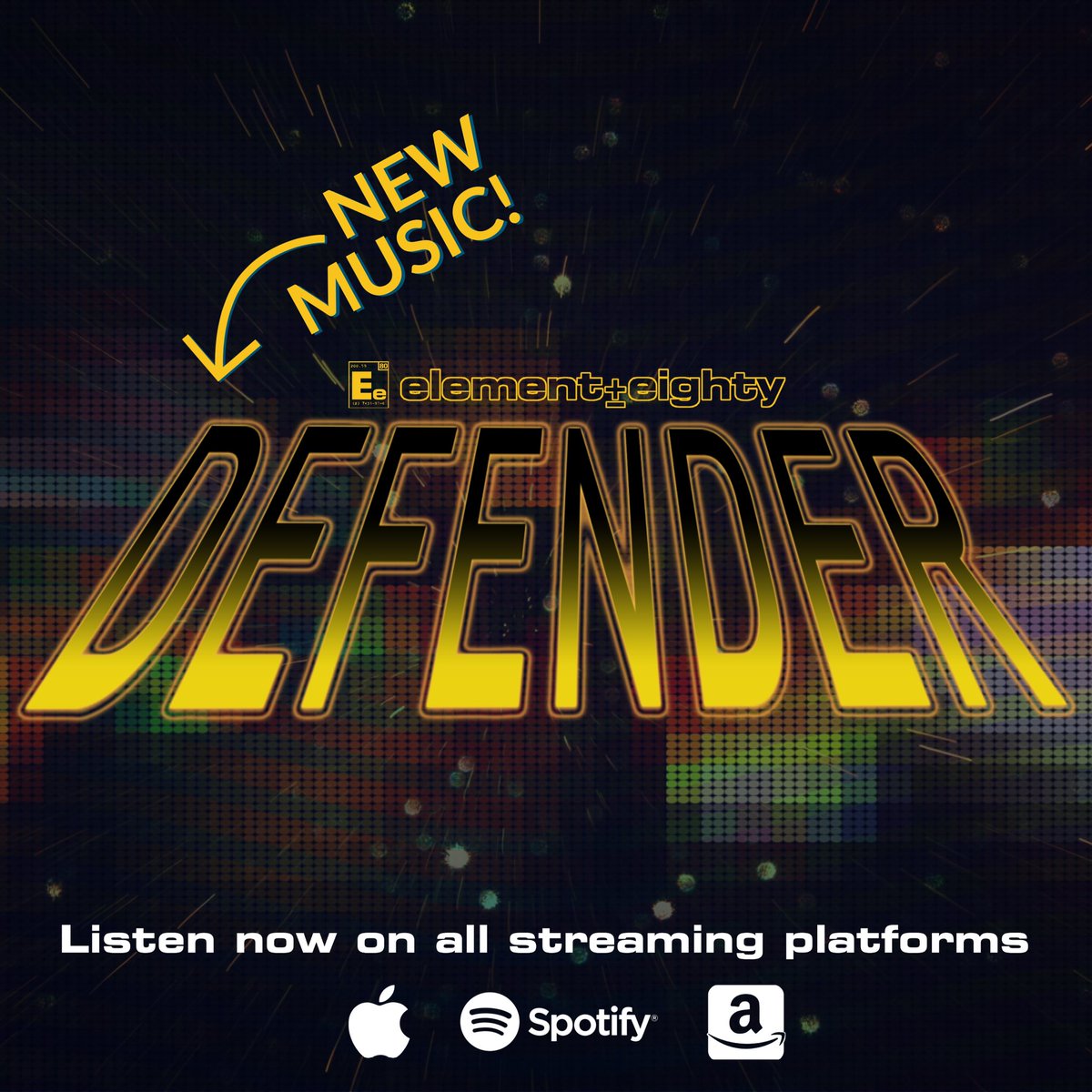 Check out our new song Defender! Streaming now on all music platforms