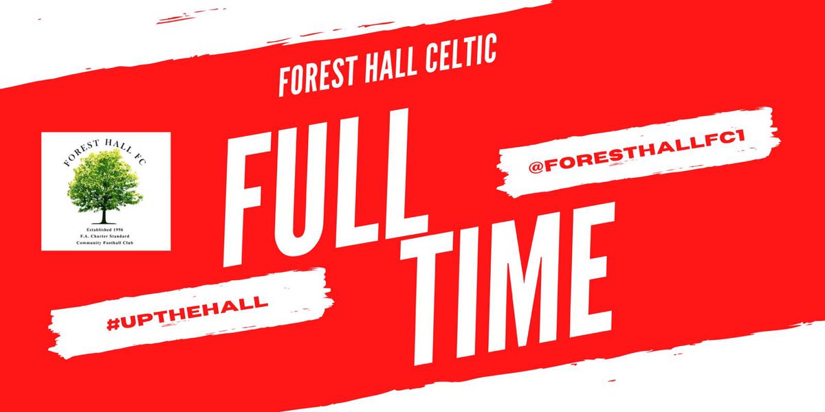 ForestHallFC1's tweet image. Full time score is 1-1 here at @PavilionEast 

Goal scored by @lewismillen00 

Much improved performance from the lads this week with the work rate and attitude.

MOM goes to @samray___ 

#upthehall