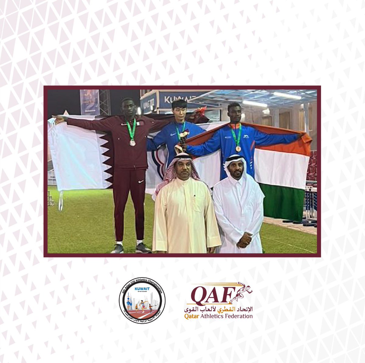 Qatar Athletics Fed tweet media