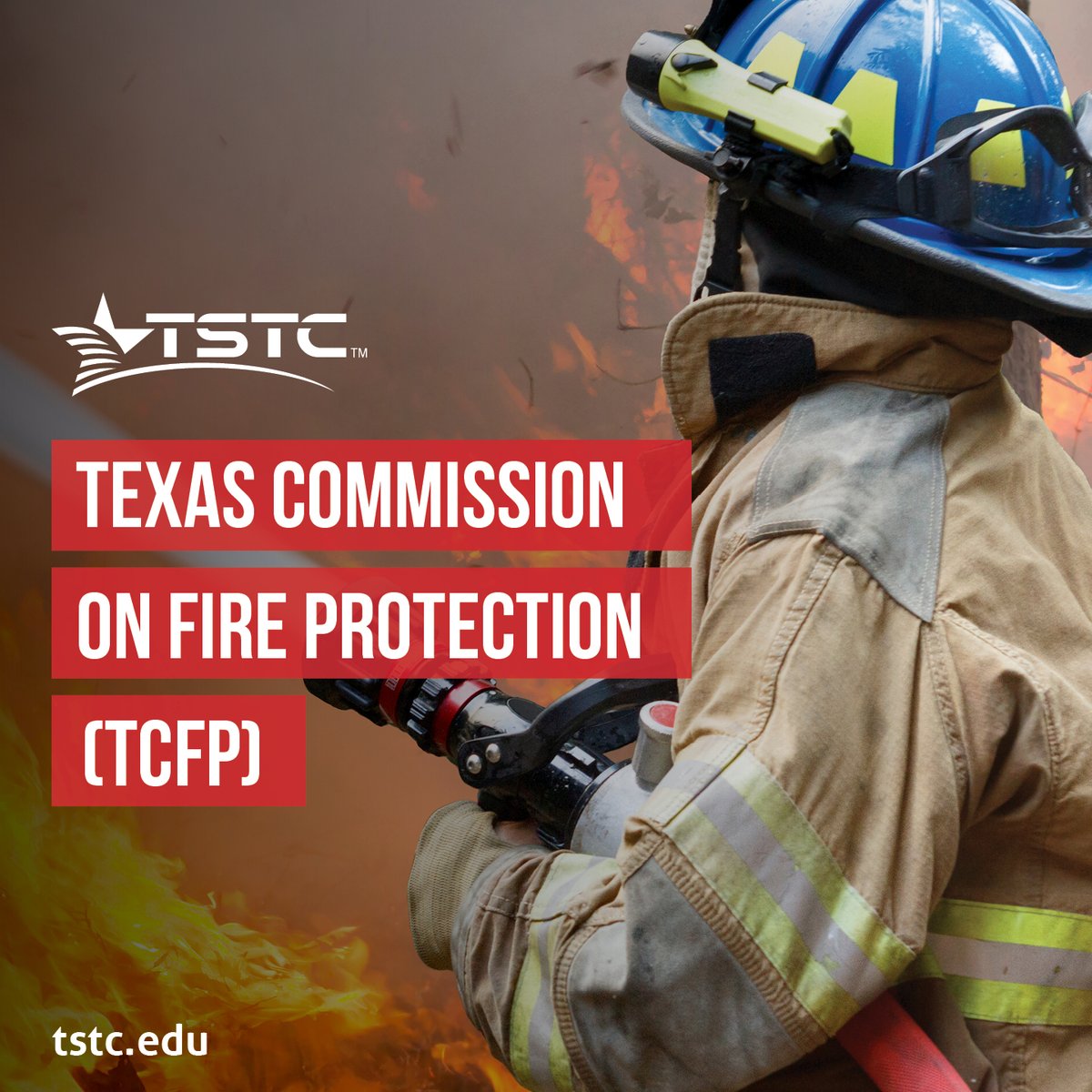 Texas Commission on Fire Protection (TCFP): State law requires fire protection personnel to be certified by the commission. Exams include Aircraft Rescue Firefighter, Basic Fire Inspector, Basic Wildland Firefighter, Fire Officer, Firefighter, Hazardous Materials Awareness, ...