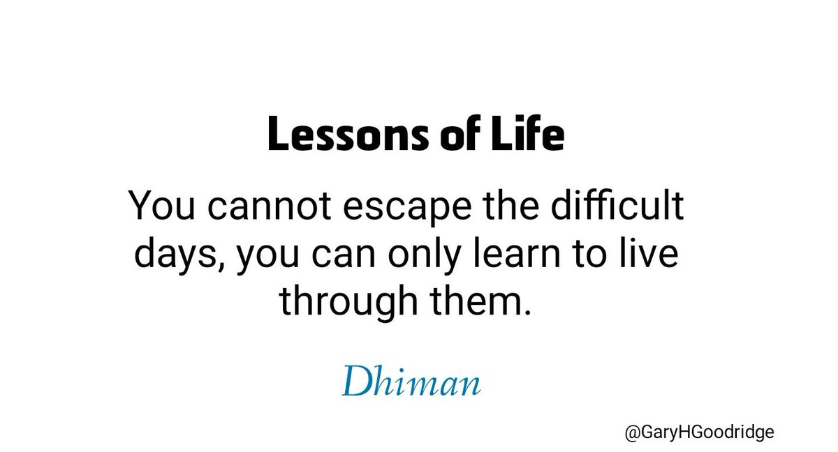 Lessons of Life