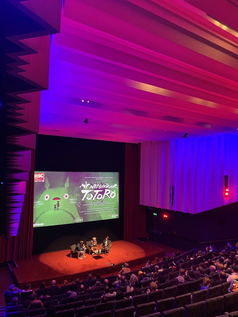 🗣️ Director Phelim McDermott and Associate Director Ailin Conant are talking about bringing My Neighbour Totoro to the stage with <a href="/MichaelJLeader/">Michael Leader</a> from <a href="/ghibliotheque/">Ghibliotheque</a> ☂️💚

#FindYourSpirit <a href="/improbable1/">Improbable</a>