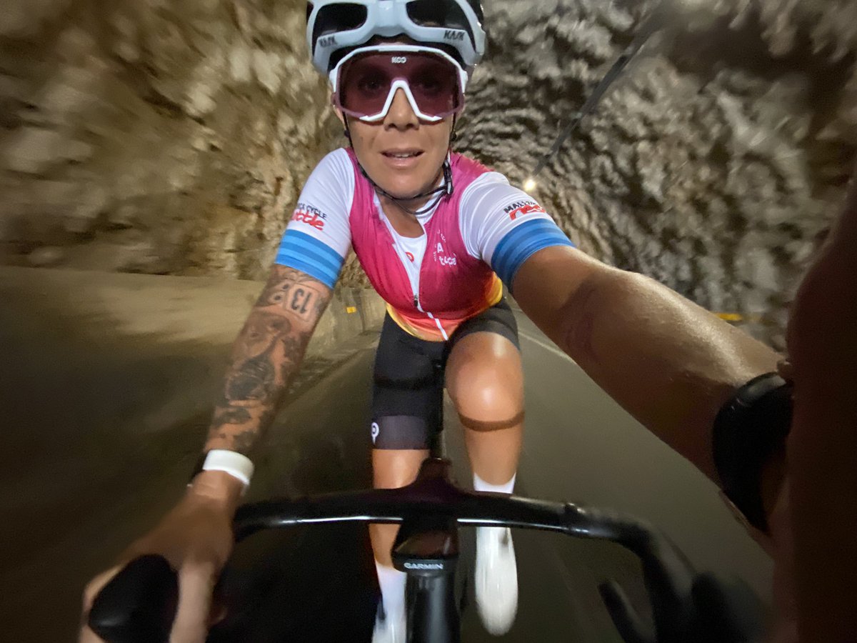 OttilieQ's tweet photo. Tunnel vision. What a ride 😎
#OQRideFast #cycling #Mallorca #SRAMAXS #eTapAXS #zippspeed #makingyoufaster https://t.co/pvKMQKJp0g