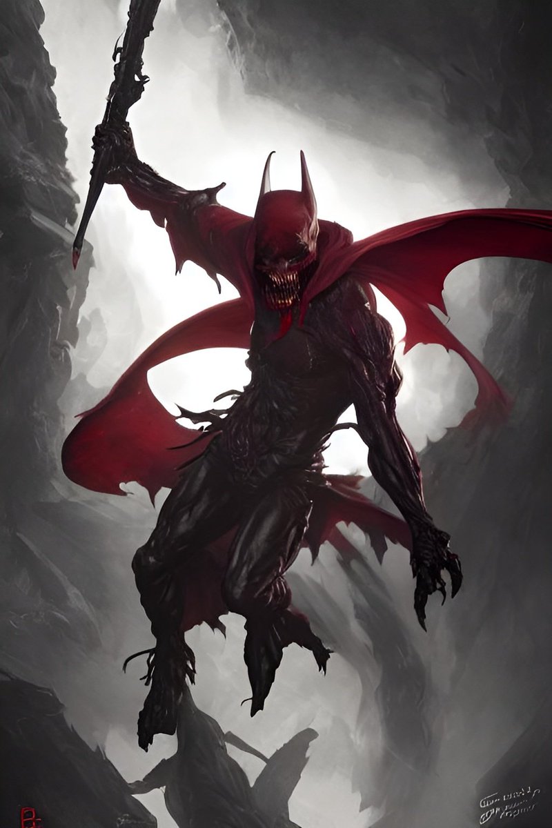 FlowSwift666's tweet photo. Spawn and batman generated hybrid

#AI #ArtificialIntelligence #art #HorrorArt #AIart #AIArtwork #aiartcommunity #HorrorArt #HorrorGames #conceptart #DigitalArt #MCU #DCcomics #DCU #Batman #Spawn #superhero #superheroes #comics https://t.co/GLjIvpnp7l
