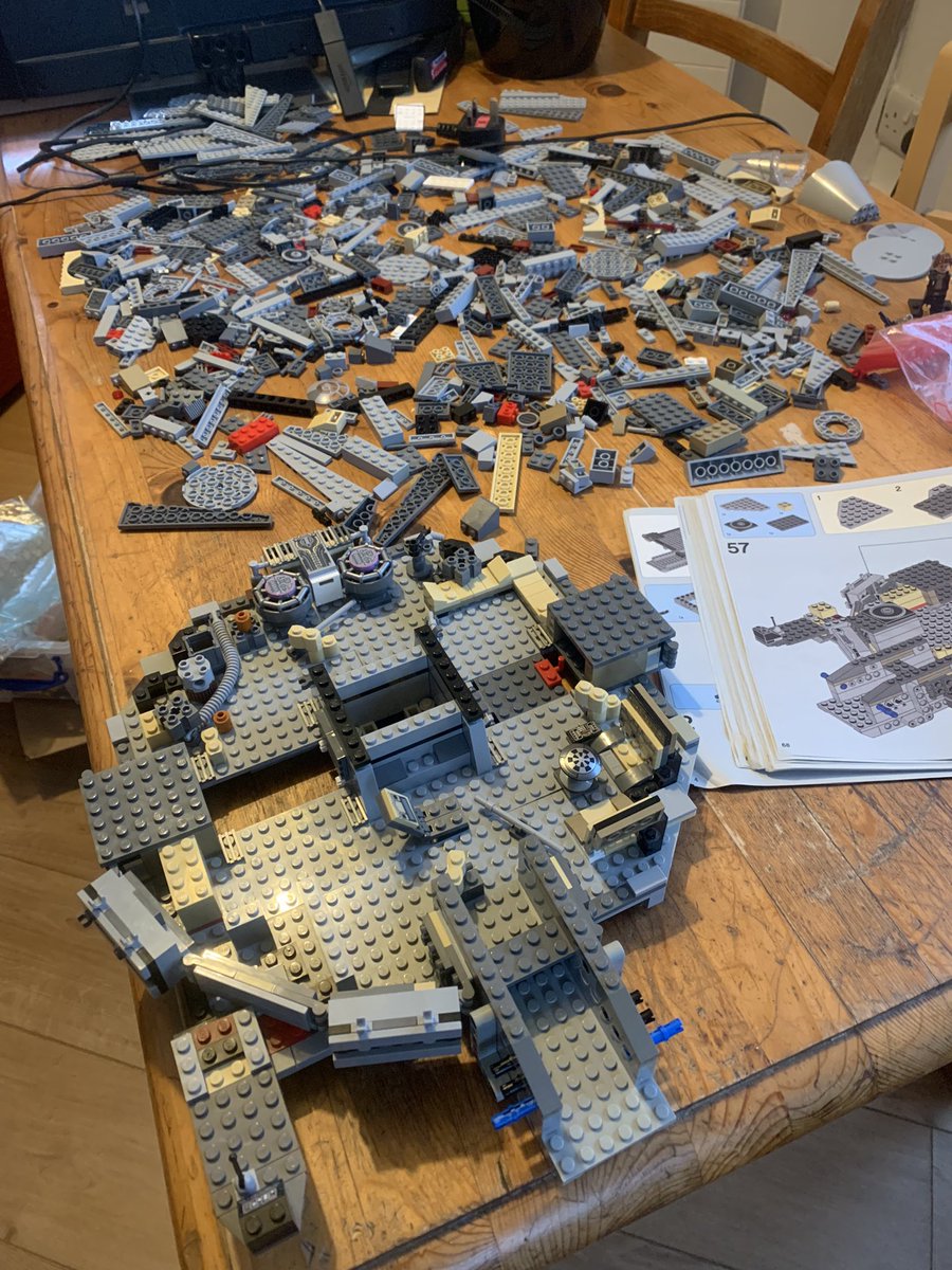 Lego is coming in handy while I’m still not hiking big time. Hoping in a month I’ll be able to start going up some hills again… in the mean time I’ve been building all the star wars sets I’ve wanted for years. This was a bargain on ebay! Although the last on my list is quite $!